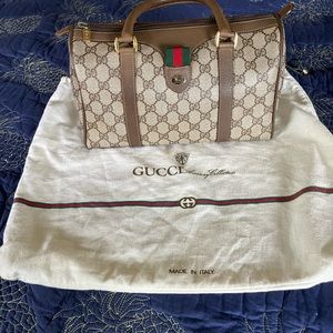 Vintage Gucci Boston bag